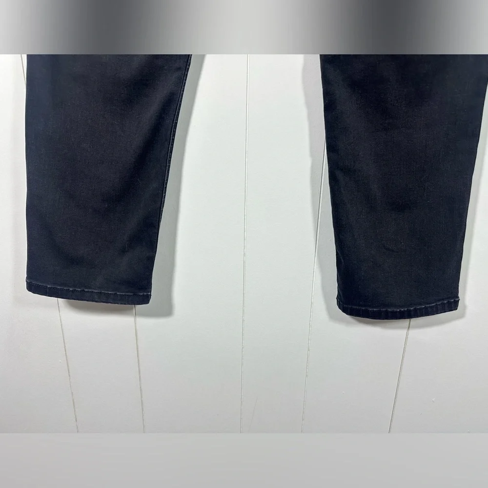 Kut from the Kloth Sz 6 Womens Rachael Fab Ab Mom Denim Black Jeans High Rise - Picture 6 of 12